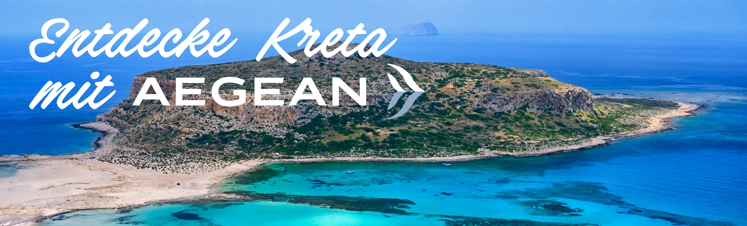 Küste von Kreta mit Schiffen im Meer