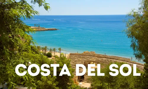 Strand an der Costa del Sol