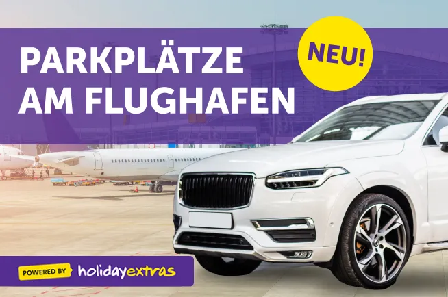 Grafik mit einem weißen Auto und einem weißen Flugzeug