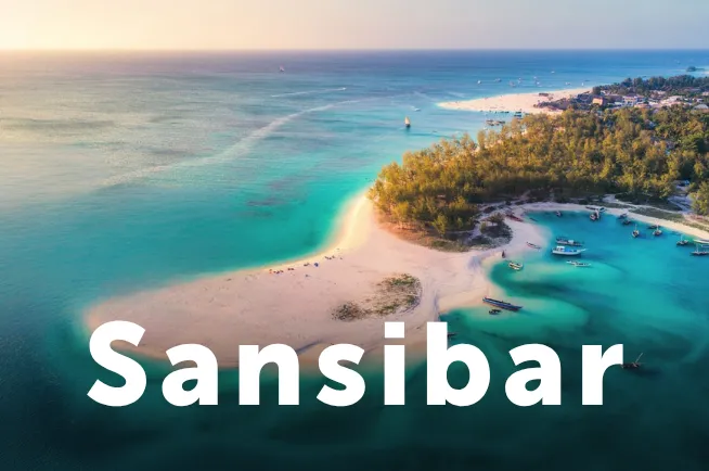 Sansibar von oben