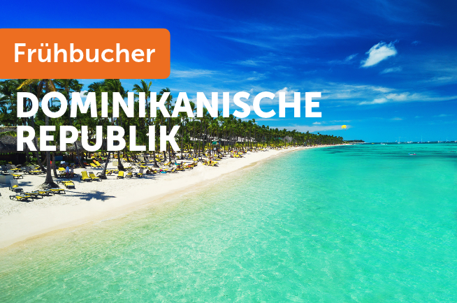 Strand auf der Dominikanischen Republik