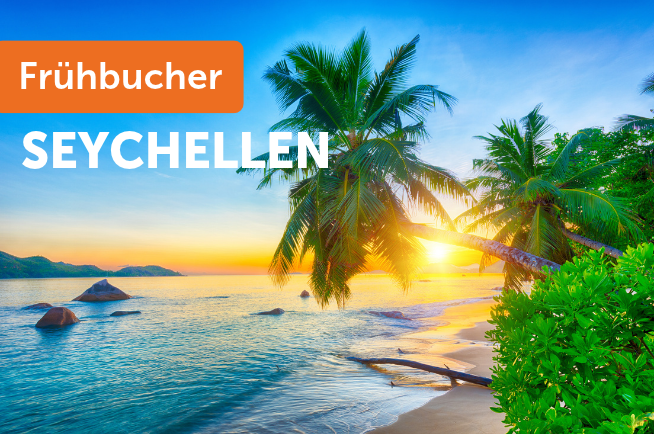 Strand auf den Seychellen