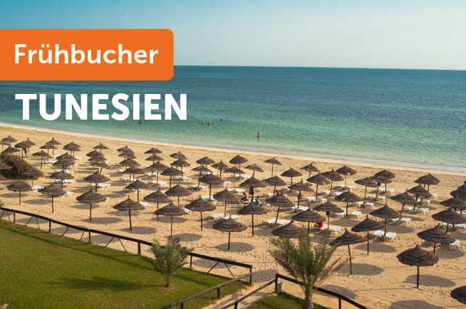 Strand in Tunesien