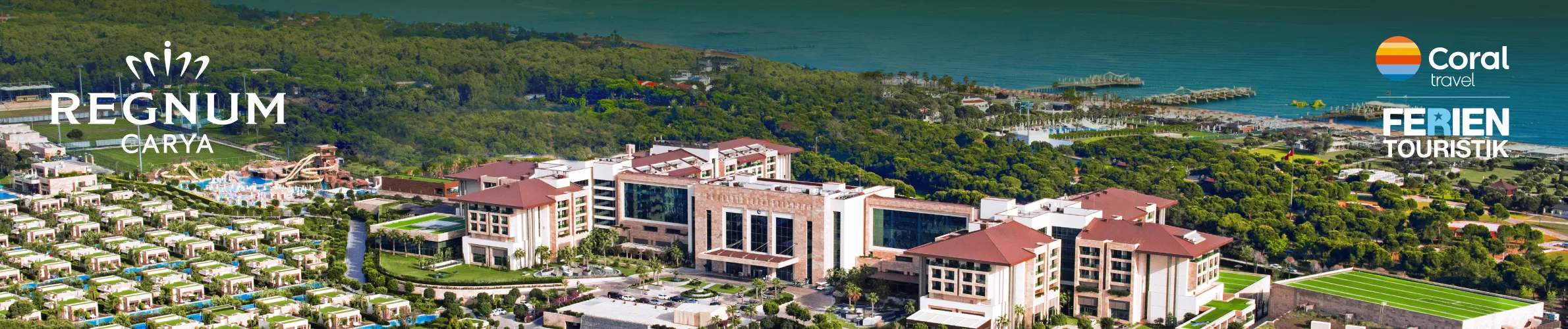 Hotelanlage Regnum Carya am Strand