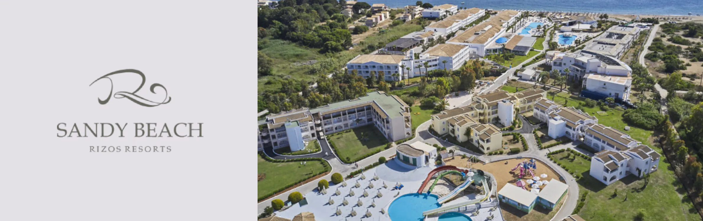Sandy Beach Resort Banner