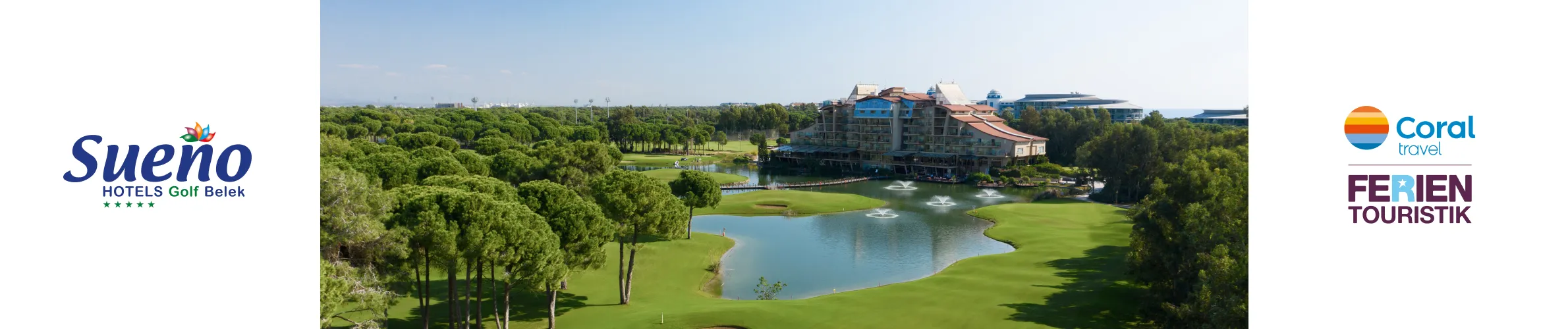 Hotelanlage mit Golfplatz